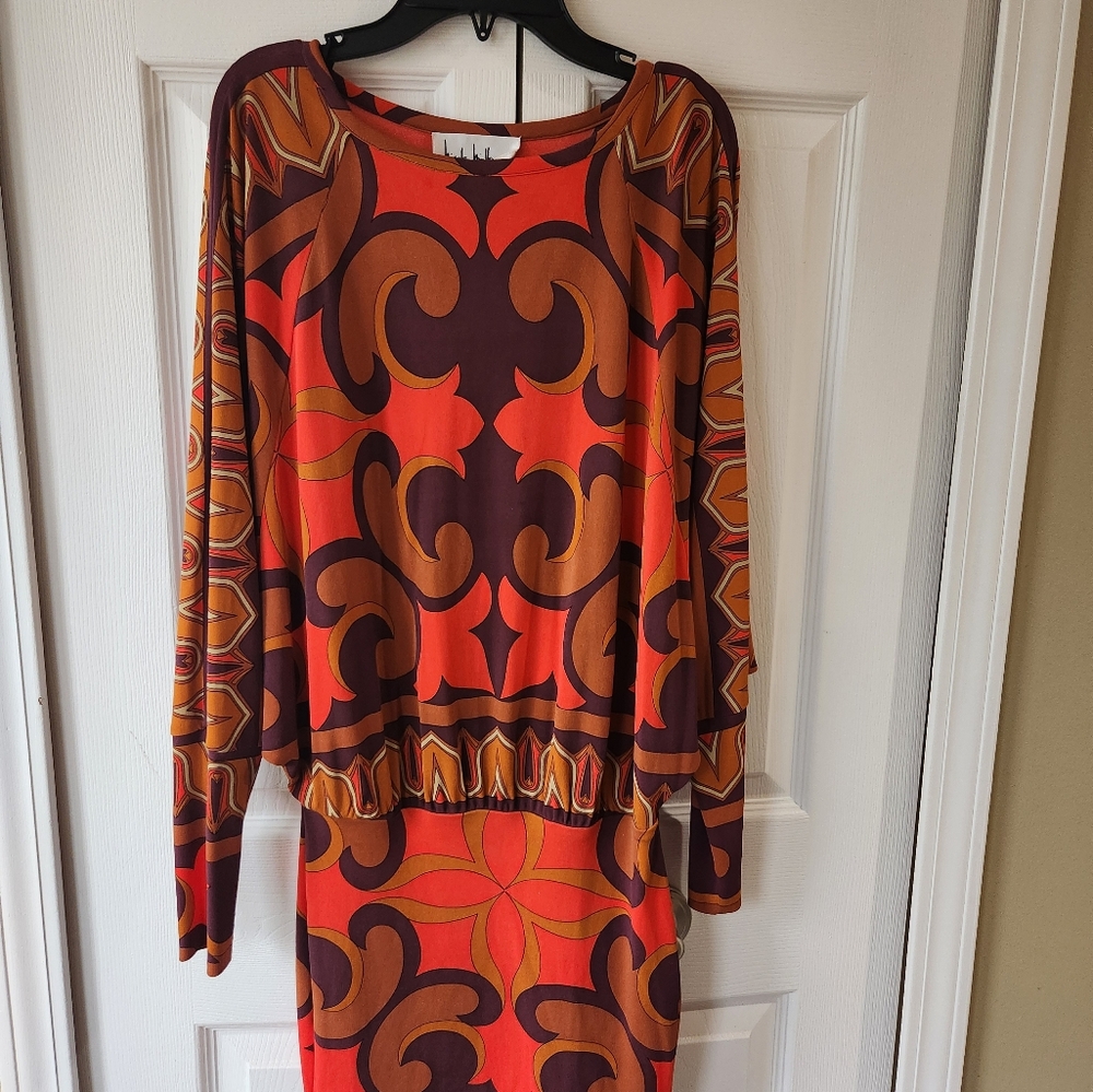 Vibrant Multicolor Dress-Nicole Miller Studio